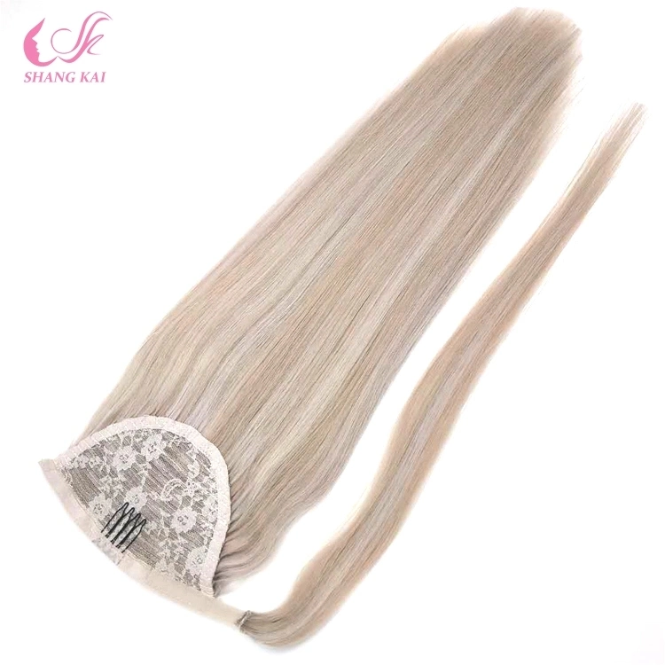 Double Drawn Best Selling 100% Remy Human Hair Wrap Ponytail